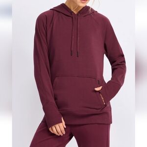 We Wander WanderSoft Fleece Hoodie -  Burgundy